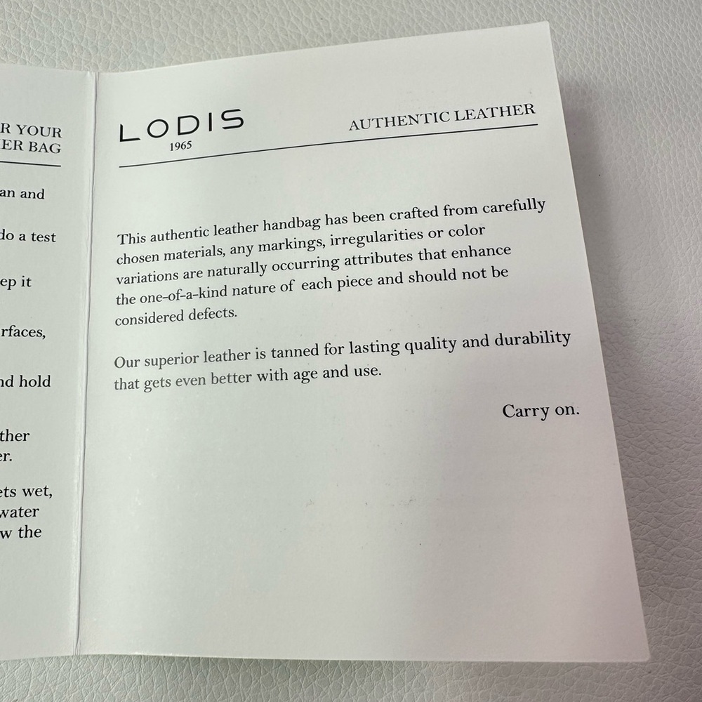 NEW Women’s LODIS 1965 Red Signature Quilt Double Top Zip Crossbody Bag - Picture 14 of 14